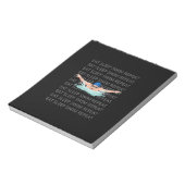 Bloc-note Swimmer Love Funny Swimming Sport Boy (Tourné)