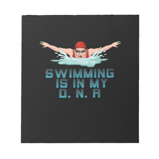 Bloc-note Swimming Is (Devant)