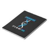 Bloc-note Swimming Its In My DNA Funny Swimer Cool Love (Tourné)