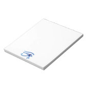 Bloc-note Symbole à jet d'or égyptien antique de Ra (Tourné)