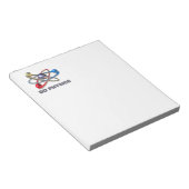 Bloc-note Symbole Atom (Incliné)