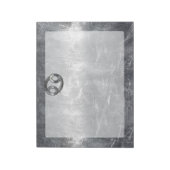 Bloc-note Symbole du cancer du zodiaque en décor désossé (Tourné)