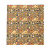 Bloc-note SYMBOLE motif D'HIÉROglyphE ANCIEN (Devant)