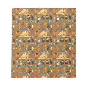 Bloc-note SYMBOLE motif D'HIÉROglyphE ANCIEN
