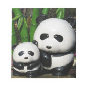 Bloc-note SYMBOLE Panda DU Zoo D'Ueno (Devant)