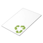BLOC-NOTE SYMBOLE RECYCLE (Incliné)