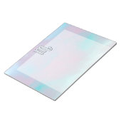 Bloc-note Symbole Scorpio Zodiac en style perle (Incliné)