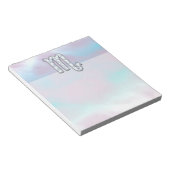Bloc-note Symbole Scorpio Zodiac en style perle (Incliné)