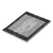 Bloc-note Symbole Virgo Constellation Hevelius Décor noir (Tourné)