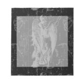 Bloc-note Symbole Virgo Constellation Hevelius Décor noir (Devant)