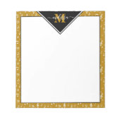 Bloc-note Symboles musicaux personnalisés (Devant)