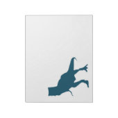 Bloc-note T-rex dinosaure caricature garçons (Tourné)