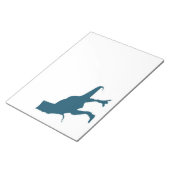 Bloc-note T-rex dinosaure caricature garçons (Incliné)