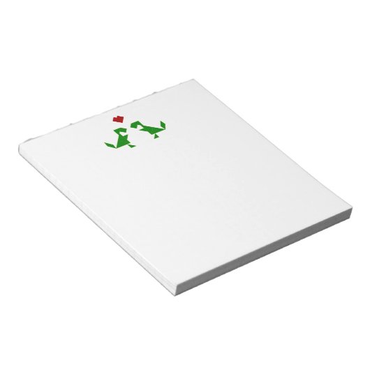 Bloc-note T-Rex in Love (Tangramosaurus Rex) (Incliné)