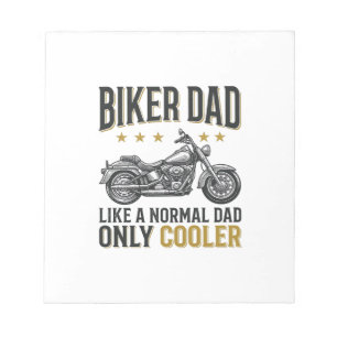 Bloc-note T-shirt citation moto vintage Biker Papa_1