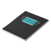 Bloc-note T-shirt de Mask Mask (Tourné)