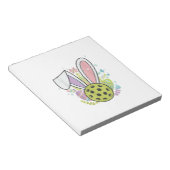 Bloc-note T-Shirt de Pâques Pickleball (Incliné)