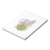 Bloc-note T-Shirt de Pâques Pickleball (Tourné)