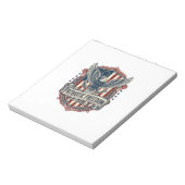 Bloc-note T-Shirt Graphique Vectoriel de la Série Fierté Pat (Tourné)