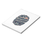 Bloc-note T-shirt graphique vectoriel du patrimoine appalach (Tourné)