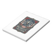 Bloc-note T-shirt graphique vectoriel Patriote Stargazer (Tourné)