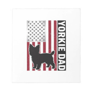 Bloc-note T-shirt pour chien avec gravure vintage patriotiqu