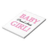 Bloc-note T-shirts et cadeaux de fille de la tante fière (Tourné)