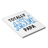 Bloc-note T-shirts et cadeaux Papa absolument géniaux (Incliné)