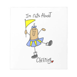 Bloc-note T-shirts et Cadeaux pour les Fous de Cheerleading