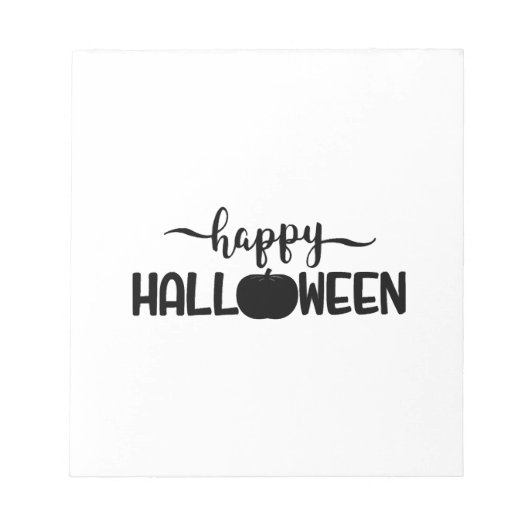 Bloc-note T-shirts Joyeux Halloween halloween (Devant)