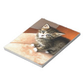 Bloc-note Tabby Cat Kitten Portrait pour animaux (Tourné)