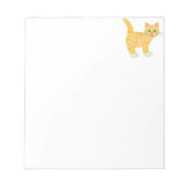 Bloc-note Tabby Tiger Orange (Devant)