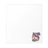 Bloc-note Tabby Witch Brew – Cute Halloween Cat Design (Devant)