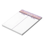 Bloc-note Table de dés Bunco simple (Tourné)