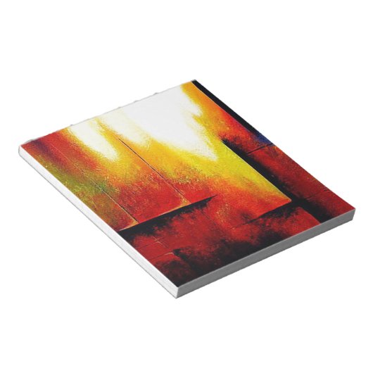 Bloc-note Tableau Abstrait de Hizli (Incliné)