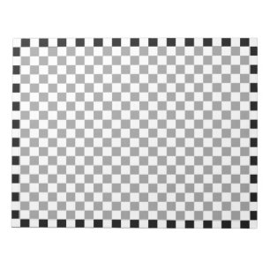 Bloc-note Tableau de bord classique noir et blanc par STaylo