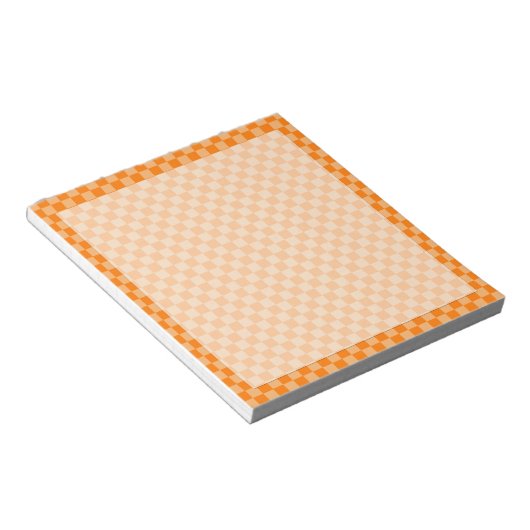 Bloc-note Tableau de bord classique orange (Incliné)