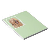 Bloc-note Tableau de bord - Joli art original chien (Incliné)