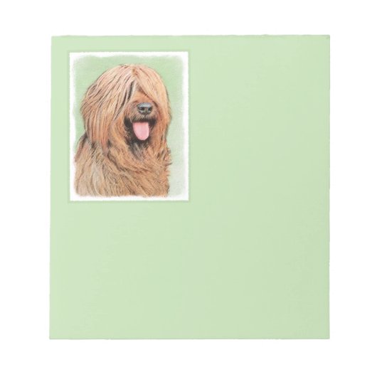 Bloc-note Tableau de bord - Joli art original chien (Devant)