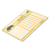 Bloc-note Tableau de Récompense Araignée Sautante Corvées Pe (Incliné)