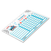Bloc-note Tableau de récompenses Monster Train Corvées perso (Incliné)