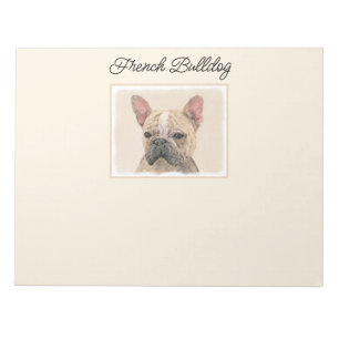 Bloc-note Tableau Français Bulldog (Sable) - Joli Original D