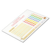 Bloc-note Tableau Hebdomadaire de Récompenses pour les Tâche (Incliné)