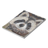 Bloc-note Tableau Raccoon (Tourné)