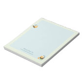 Bloc-note Tablet PC pour enfants Illustration d'abeille au m (Tourné)