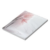 Bloc-note Tablette de fleurs d'hiver (Tourné)