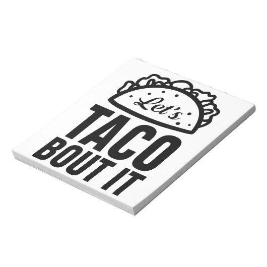 Bloc-note Taco Bout It (Tourné)