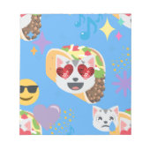 Bloc-note taco cat emoji (Devant)