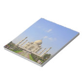 Bloc-note Taj Mahal, un mausolée situé à Agra, en Inde, (Tourné)