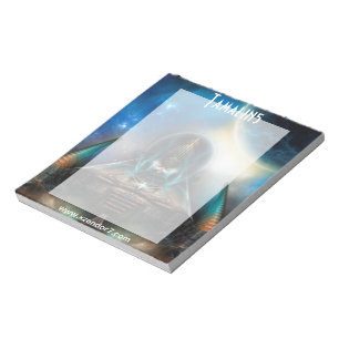 Bloc-note Tamalin 5 Science Fiction Fractal Artwork